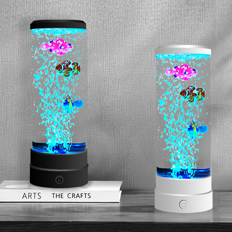 Lighting Christmas Decor - Simulated LED Multi-color Bubble Fish Atmosphere