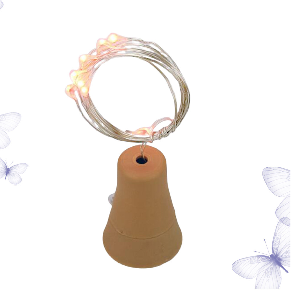 Decor Lighting Cork - 10 LED Cork String Lights Creative