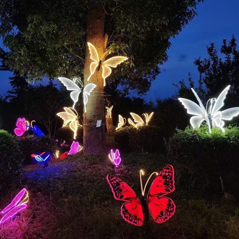 Lighting Bug Decor - LED Dynamic Butterfly Outdoor Light Luminous