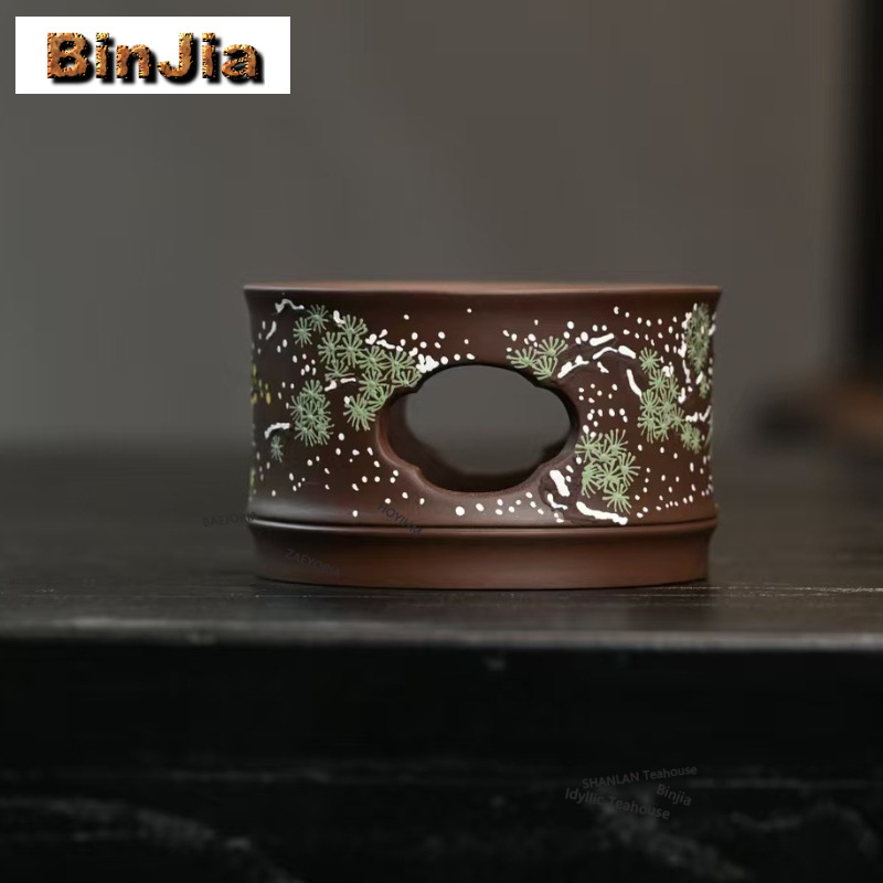 Yixing Zisha Clay Painting Tea - Candle Holder Set review and price
