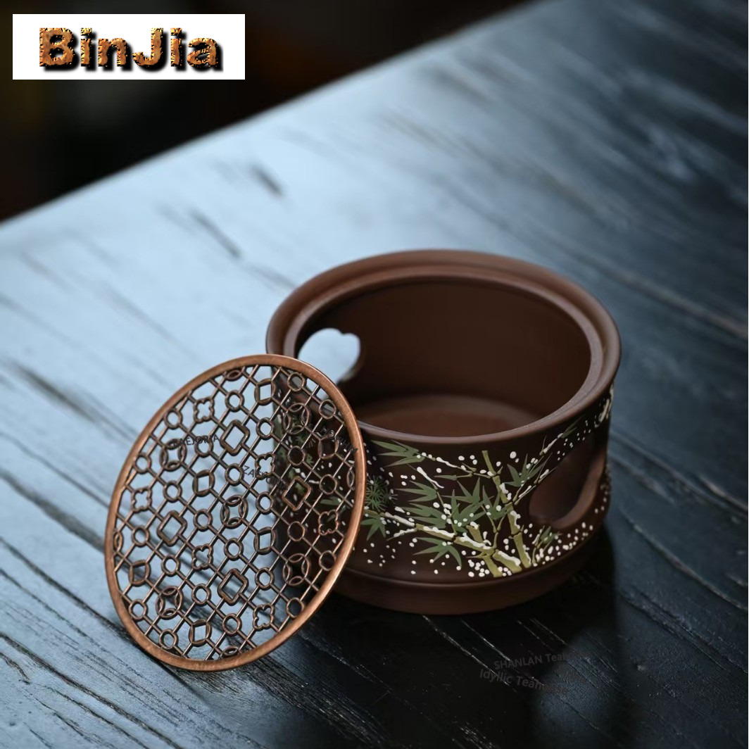 Yixing Zisha Clay Painting Tea - Candle Holder Set review and price