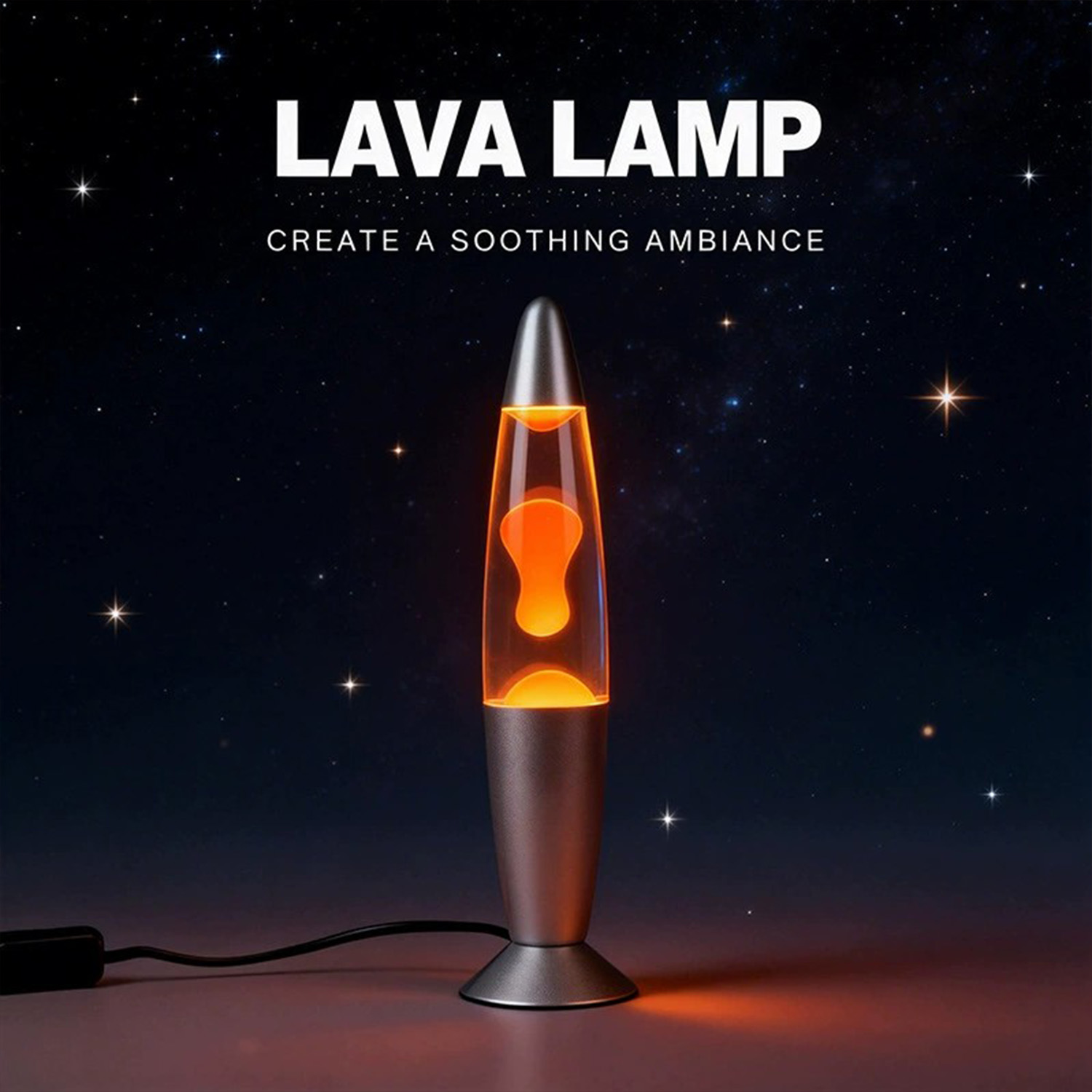 Jellyfish decorative lamp, met - Lava Lamp Desktop review and price