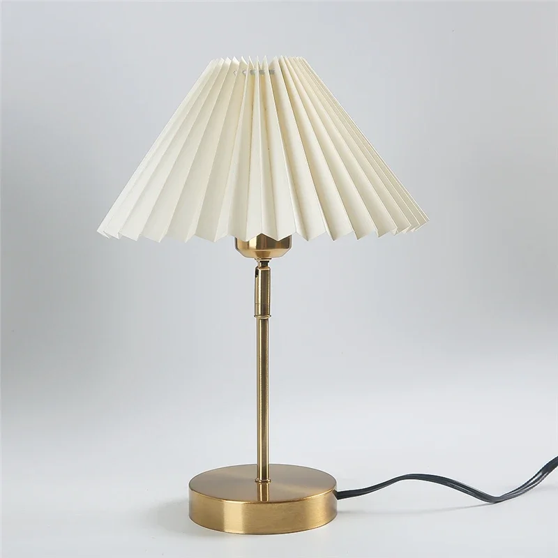 Modern Adjustable Pleated Tabl - Lava Lamp Desktop review and price