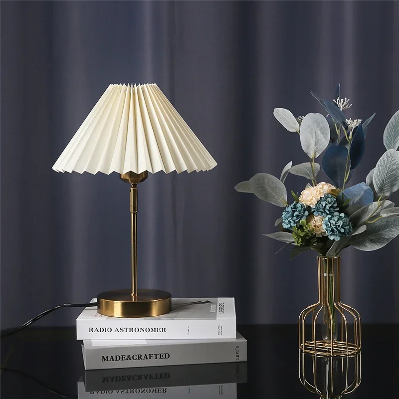 Modern Adjustable Pleated Tabl - Lava Lamp Desktop review and price