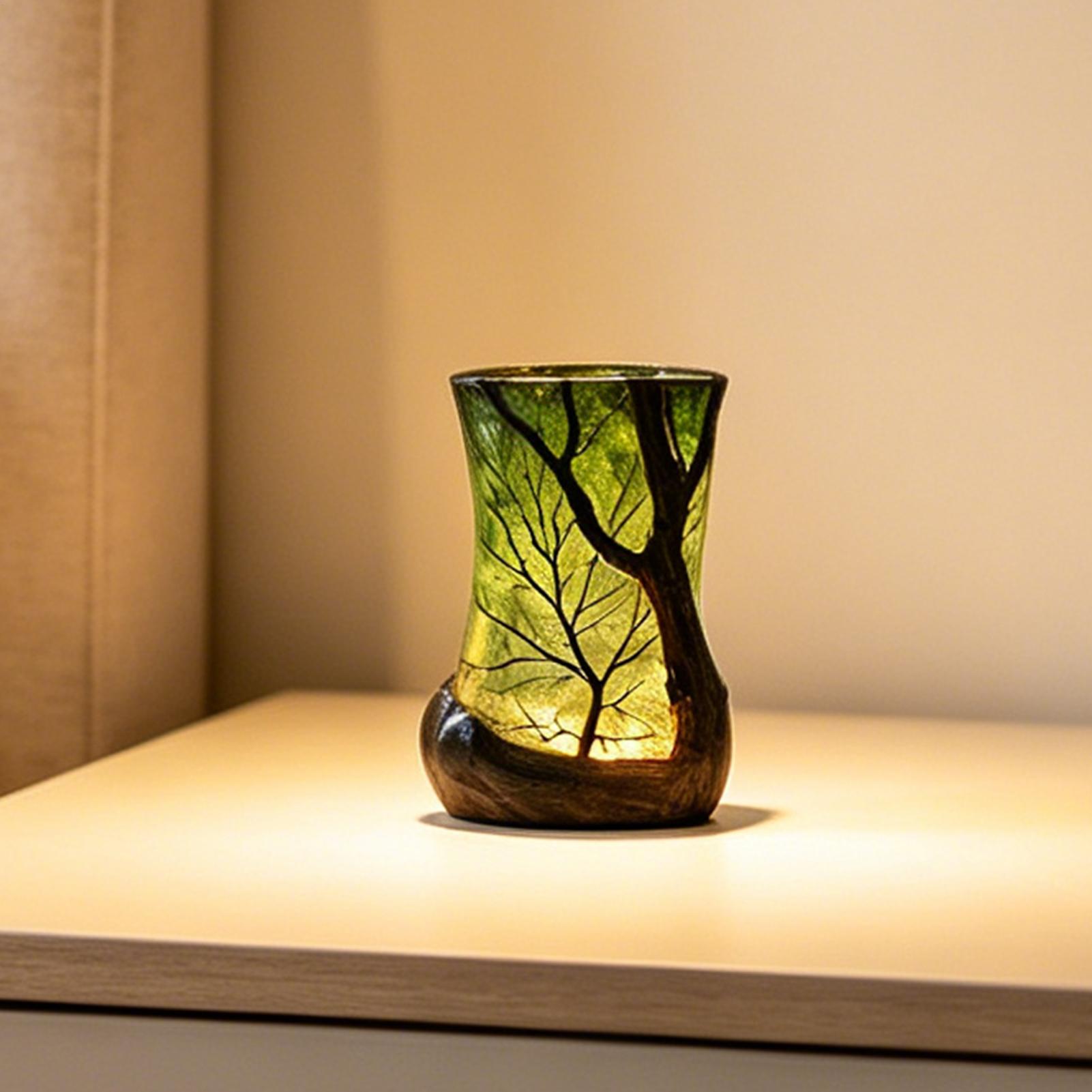 Bedside Table Lamp Forest Nigh - Lighting Decor For Bedroom review and price