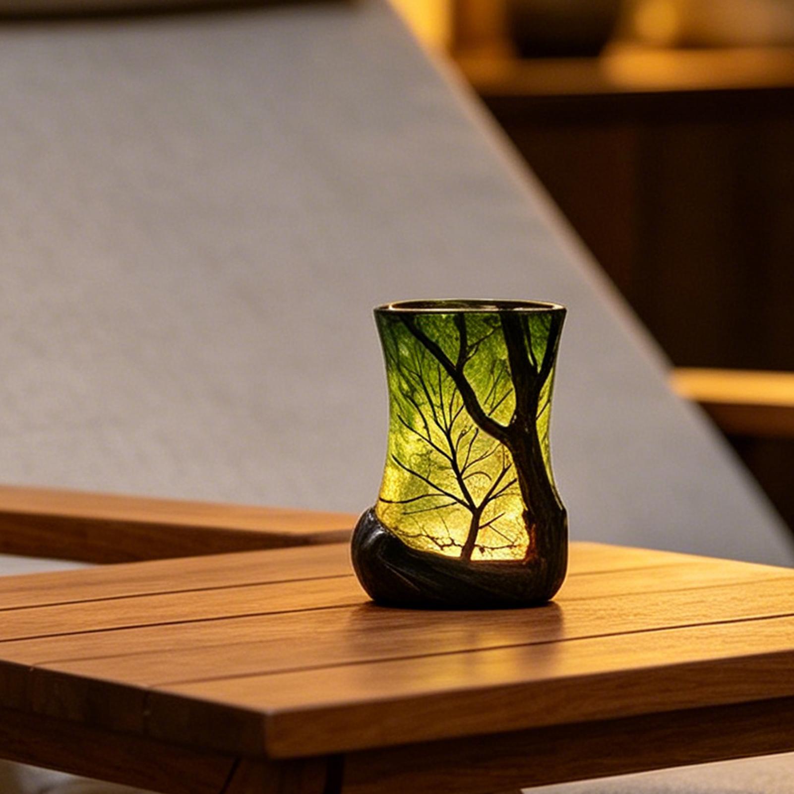 Bedside Table Lamp Forest Nigh - Lighting Decor For Bedroom review and price