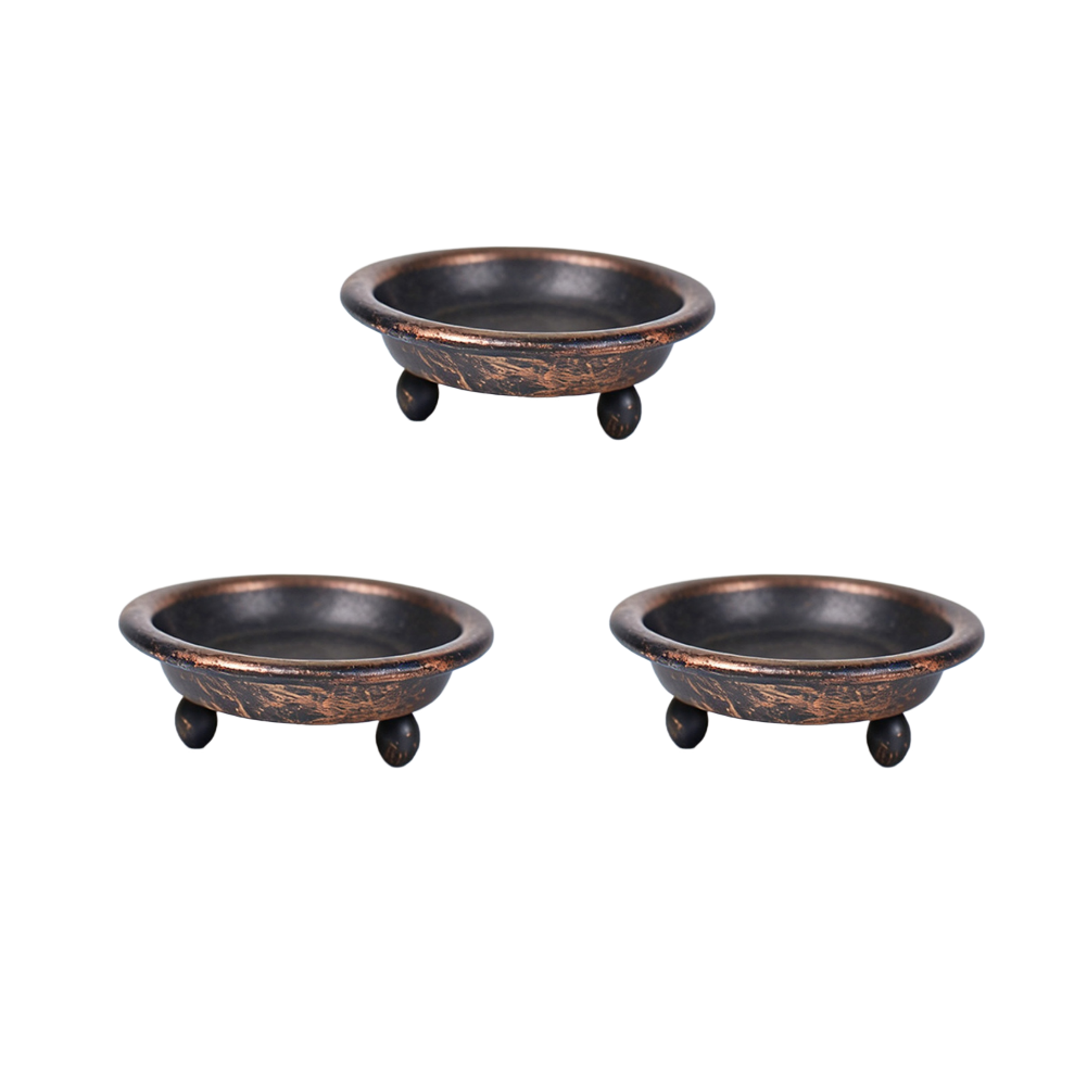 Elegant Black Gold Round Candl - Candle Holder Set review and price
