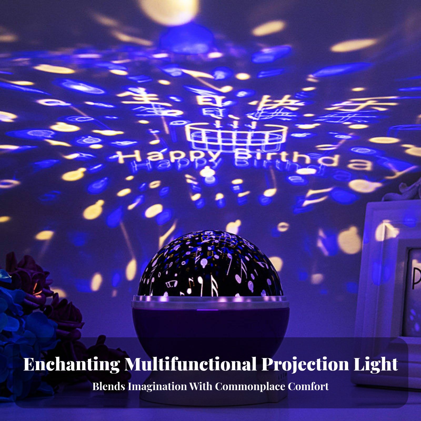 Galaxy Projection Device Celes - Lighting Decor For Bedroom review and price