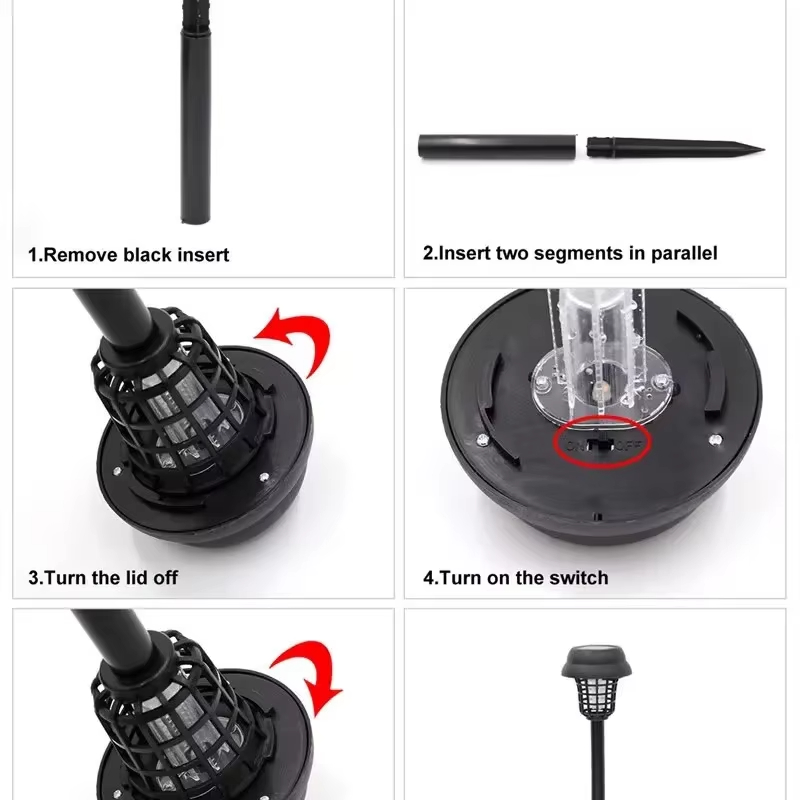 Solar Powered Outdoor Mosquito - Lighting Bug Decor review and price