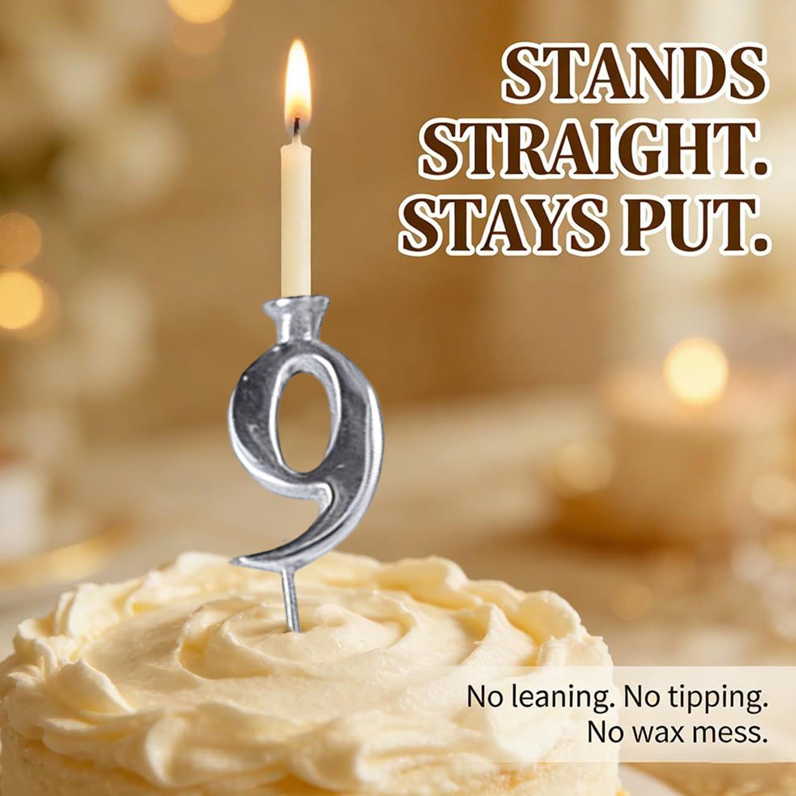 Reusable numbers birthday cand - Candle Holder Set review and price