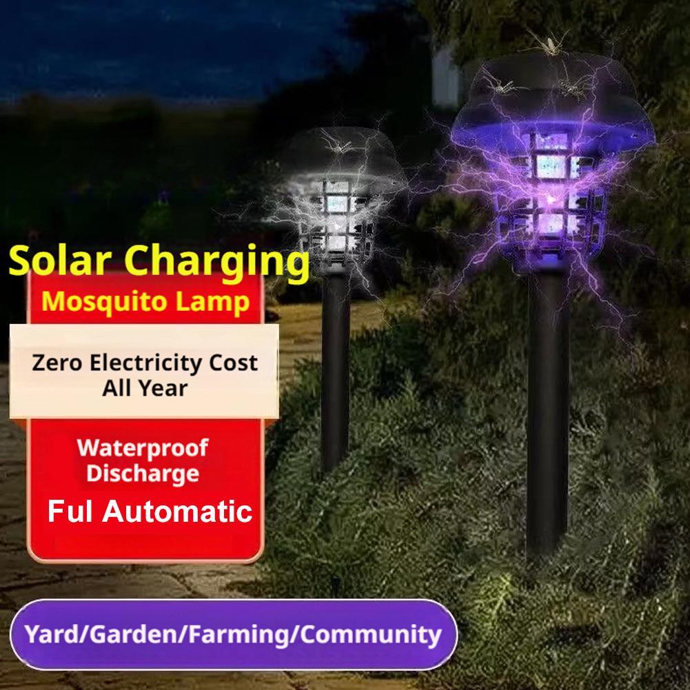 Solar Bug Zapper Light Outdoor - Lighting Bug Decor review and price