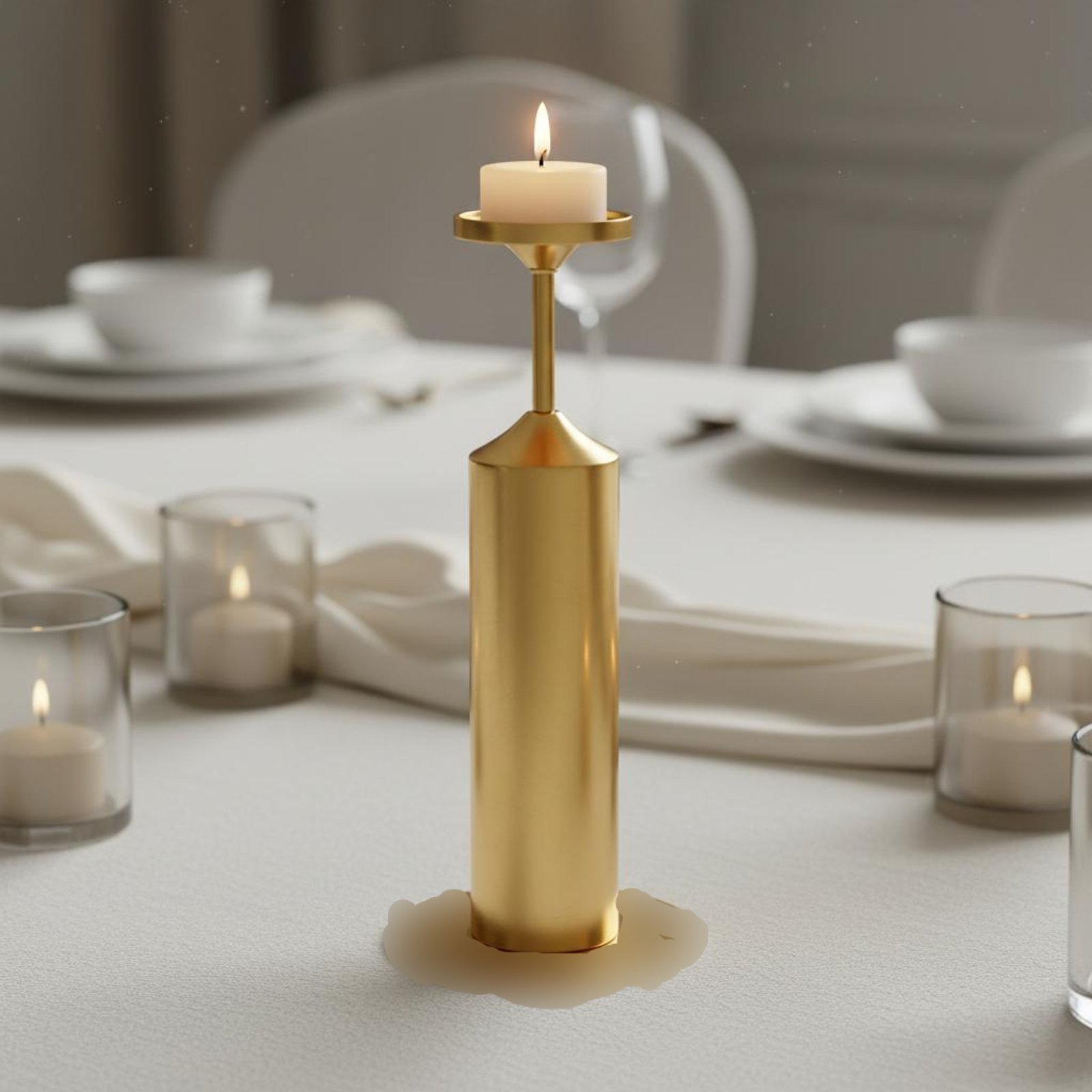 6 Pieces Metal Taper Candle Ho - Candle Holder Set review and price