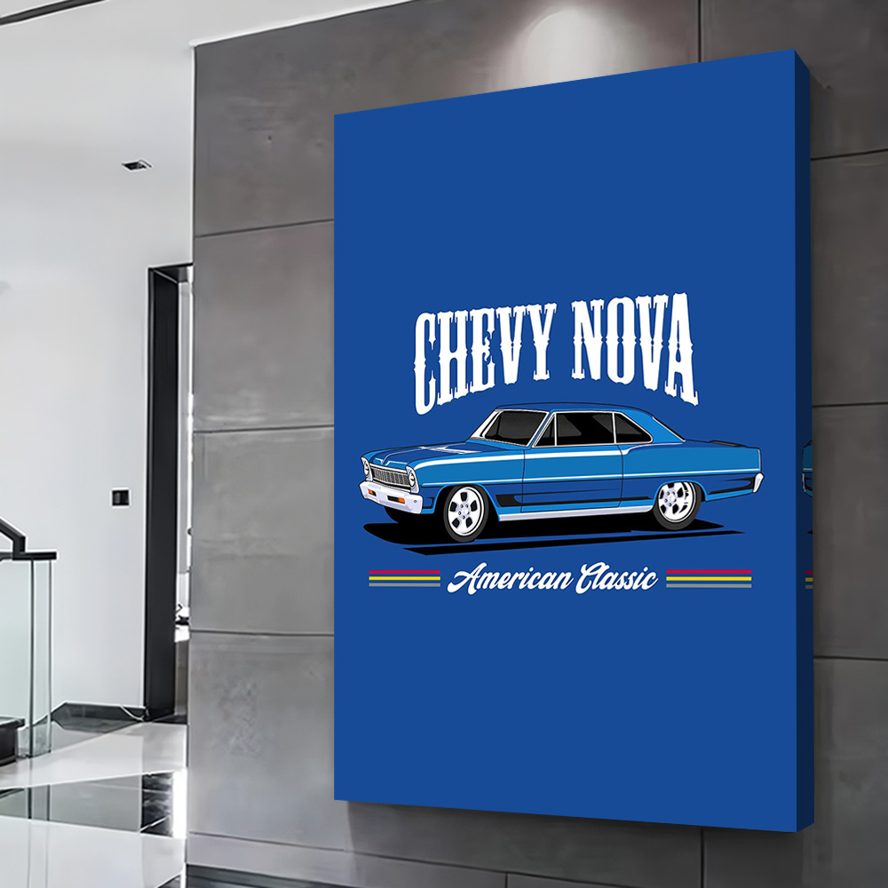 Chevy Nova Classic Cars Printi - Nova Decor & Lighting Vase review and price