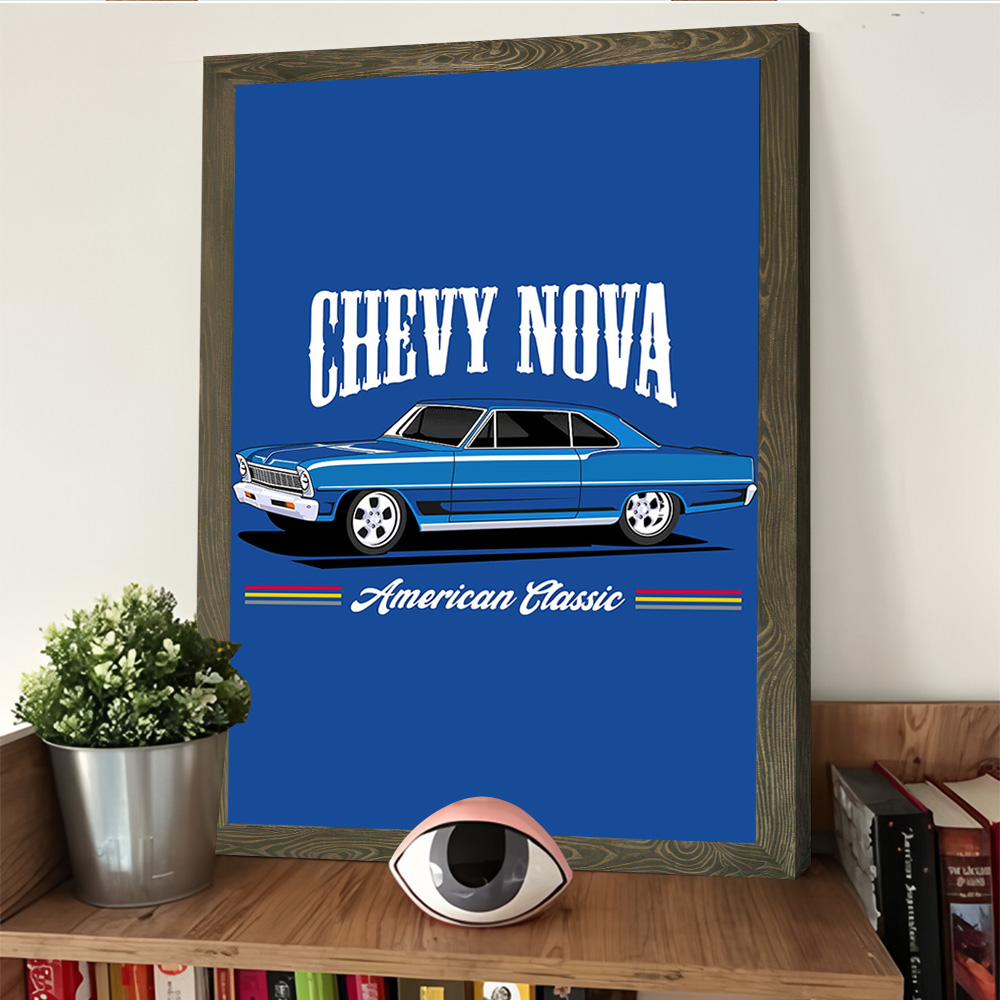 Chevy Nova Classic Cars Printi - Nova Decor & Lighting Vase review and price