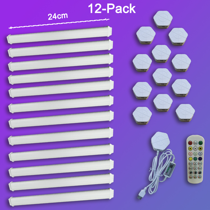 Smart RGB Wall Lamp, Bluetooth - Lighting Decor For Bedroom review and price