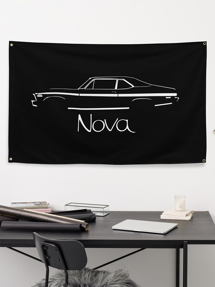 1972 Nova Black Silhouette Ame - Nova Decor & Lighting Vase review and price