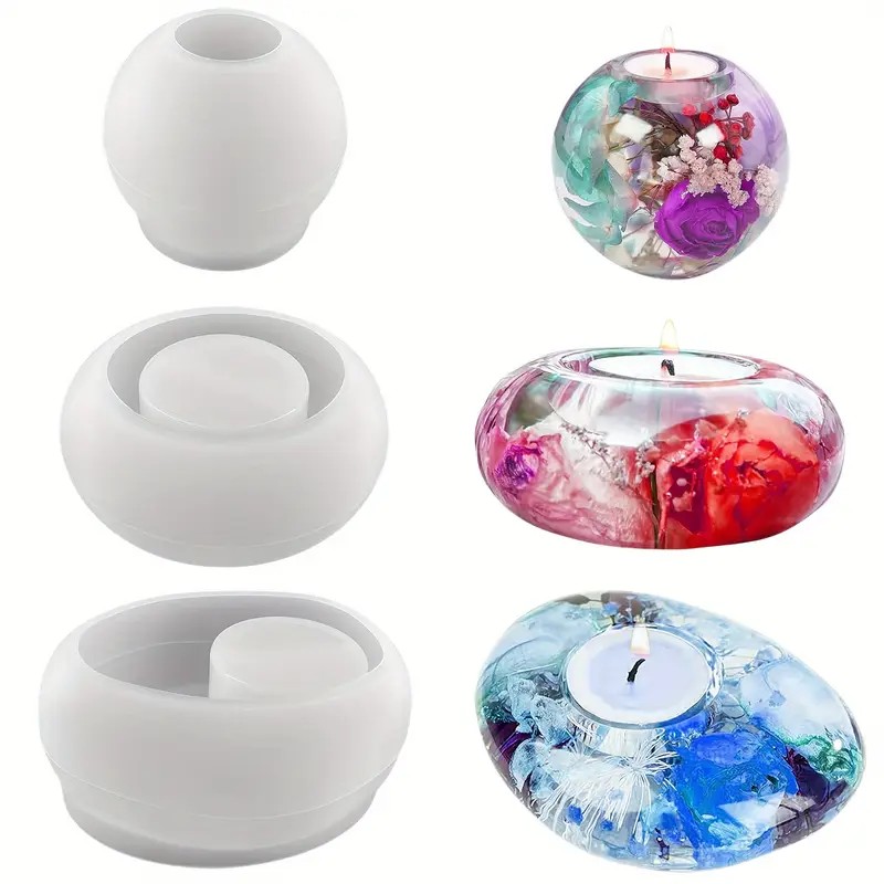 Tealight Candle Holder Resin S - Candle Holder Set review and price