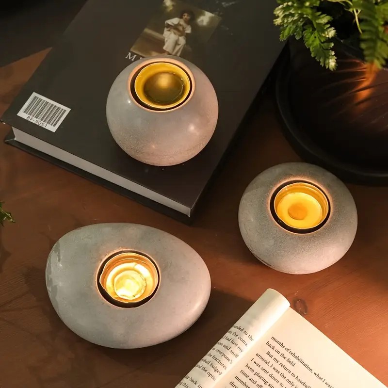 Tealight Candle Holder Resin S - Candle Holder Set review and price