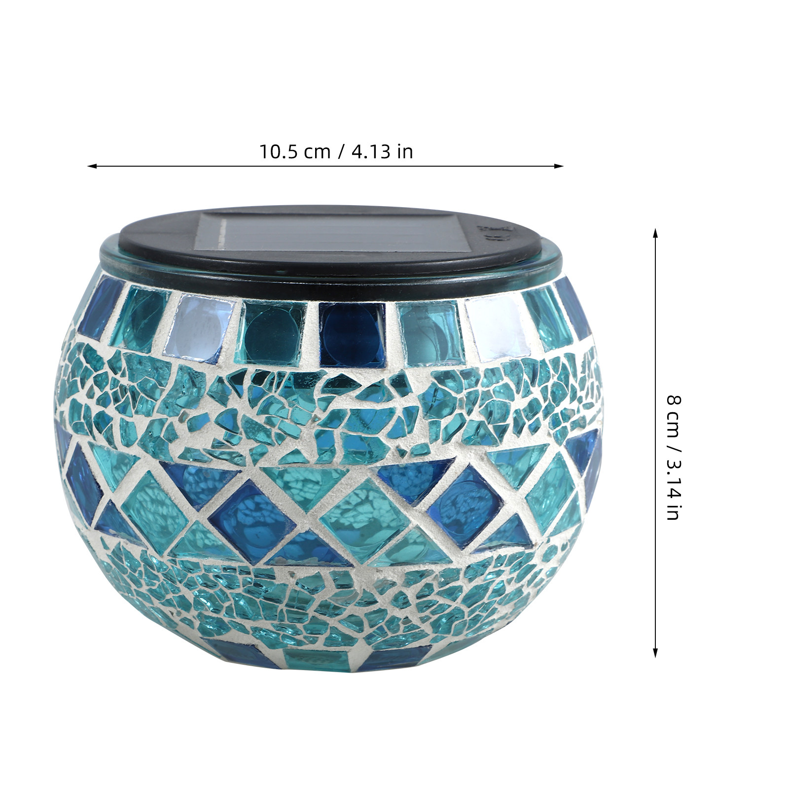Mosaic Light Solar Glass Decor - Decor Lighting Solution review and price