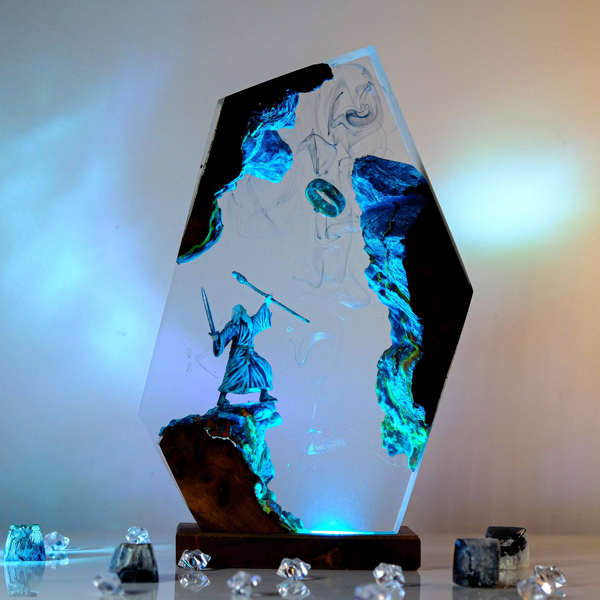 Movie Scence Figure Table Resi - Lighting Christmas Decor review and price