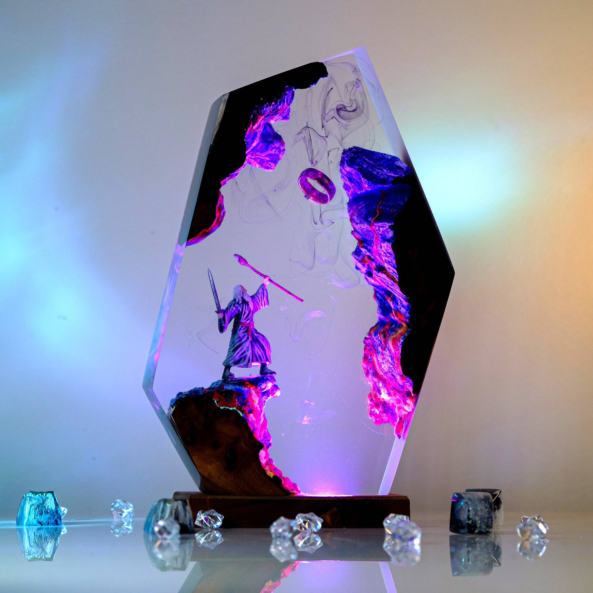 Movie Scence Figure Table Resi - Lighting Christmas Decor review and price