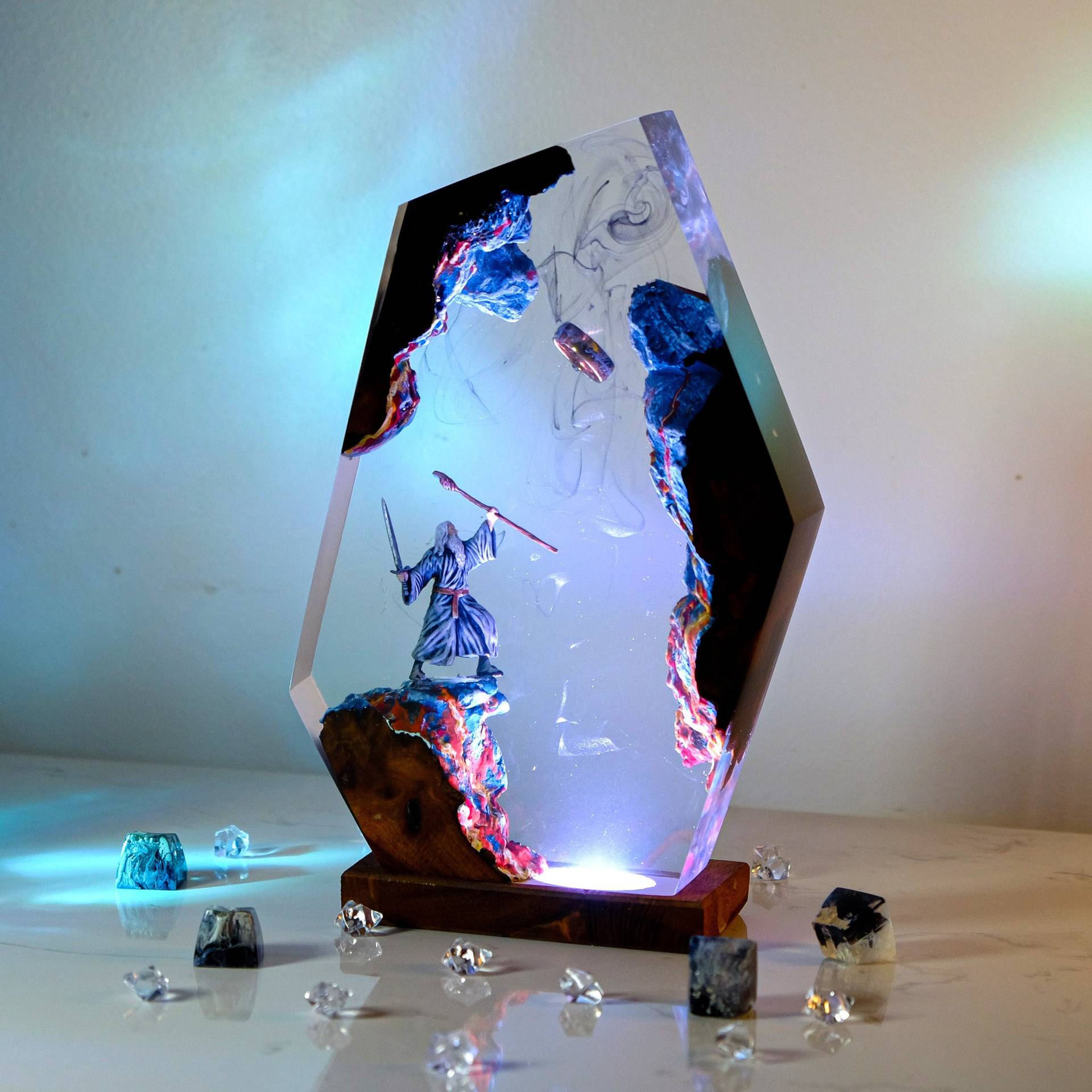 Movie Scence Figure Table Resi - Lighting Christmas Decor review and price
