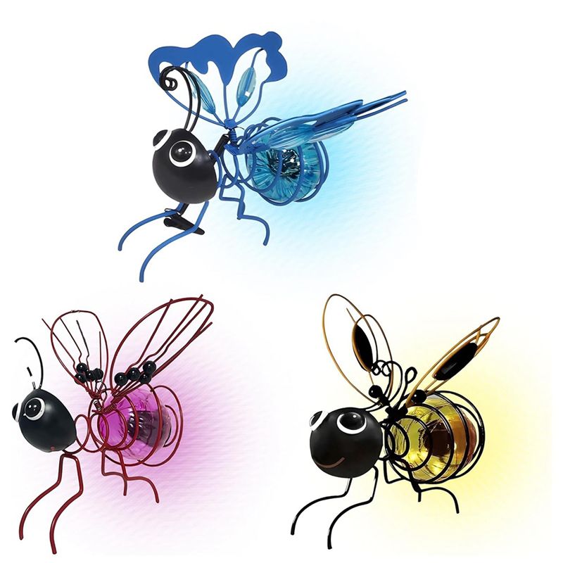 [NEW!A93G】 Solar Bee Simulatio - Lighting Bug Decor review and price