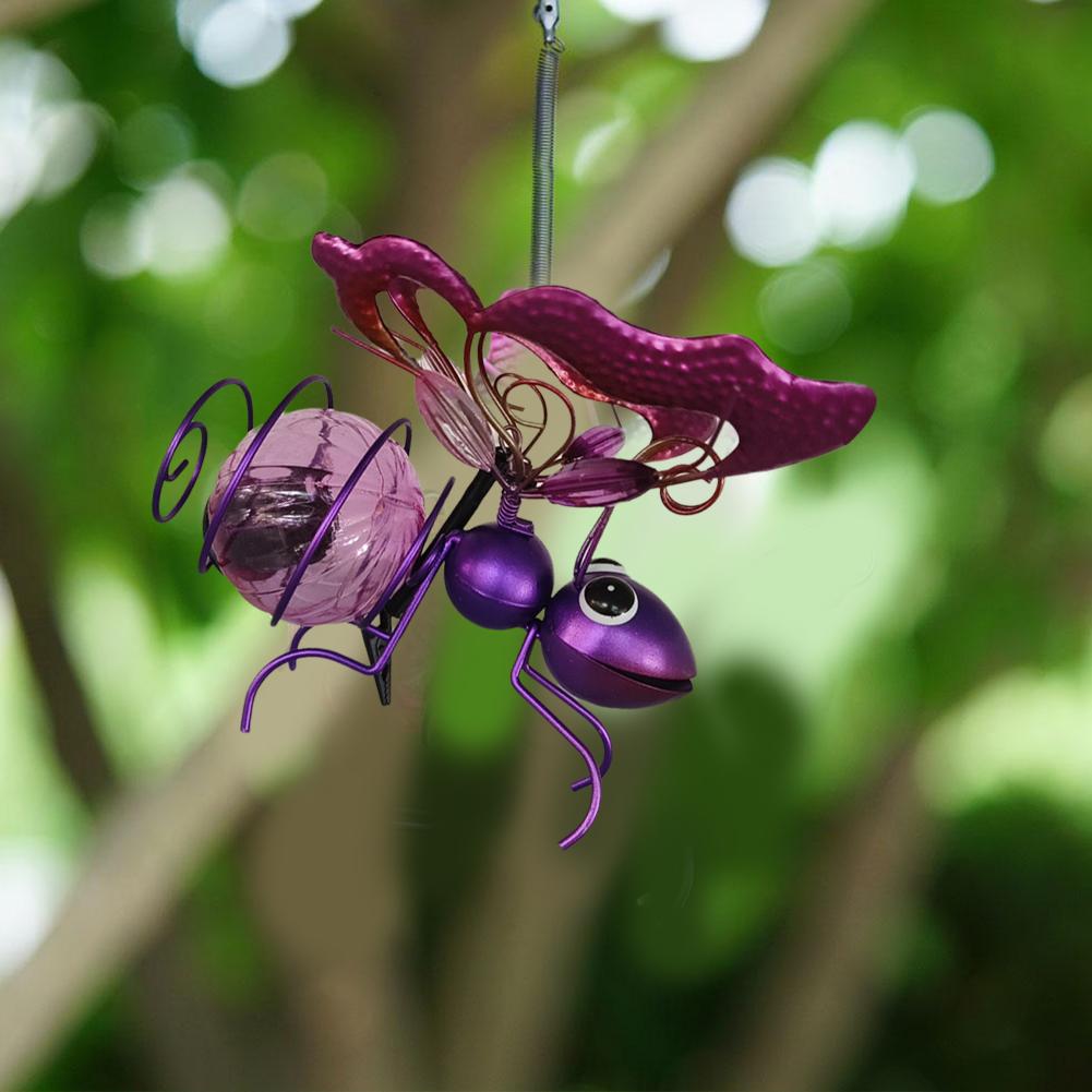 Solar Hanging Bug Light Flying - Lighting Bug Decor review and price
