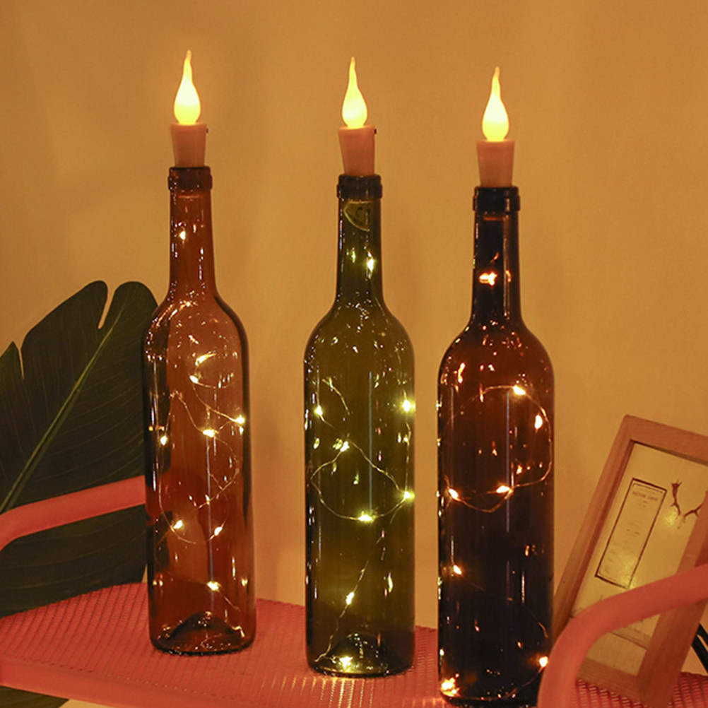 6Pcs Wine Bottle String Light  - Decor Lighting Cork review and price