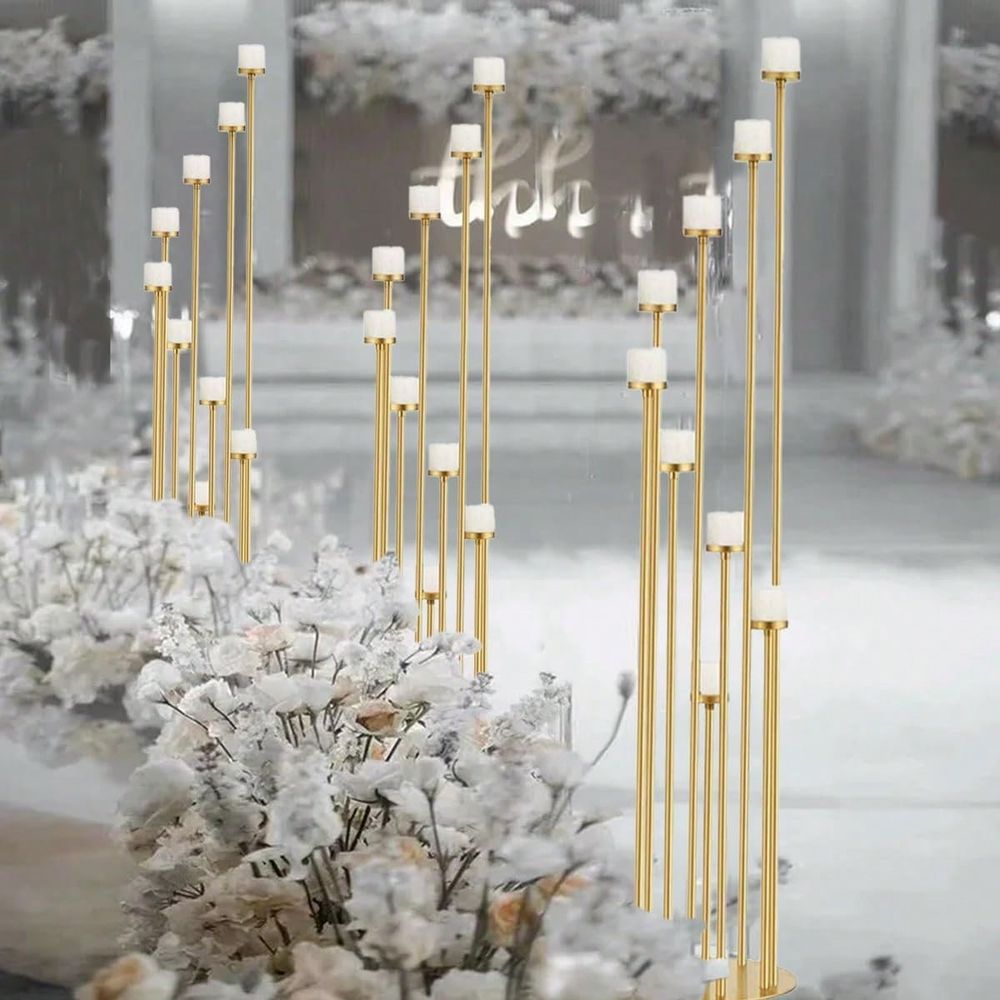 2Pcs 9 Arm Candelabra,Floor Ca - Candle Holder Set review and price