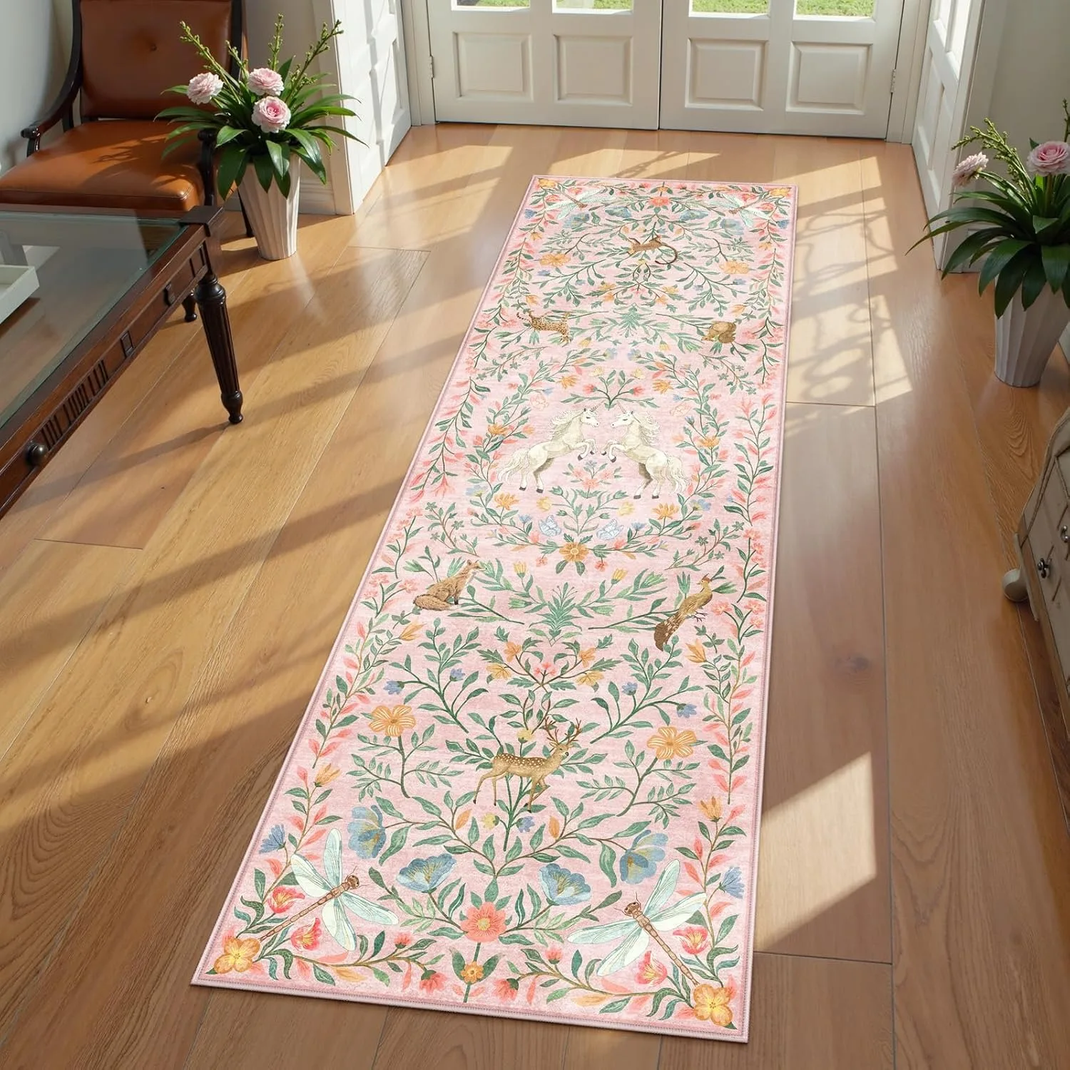 Bug Flower Theme Runner Rug Li - Lighting Bug Decor review and price
