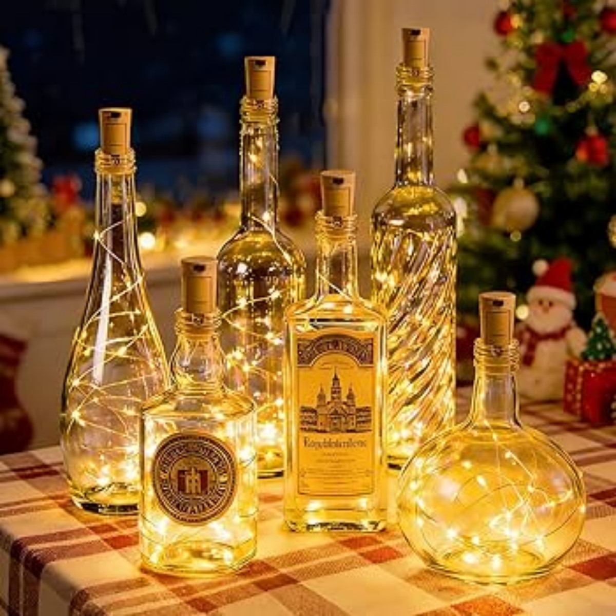 10/12 Pack Bottle Lights with  - Decor Lighting Cork review and price