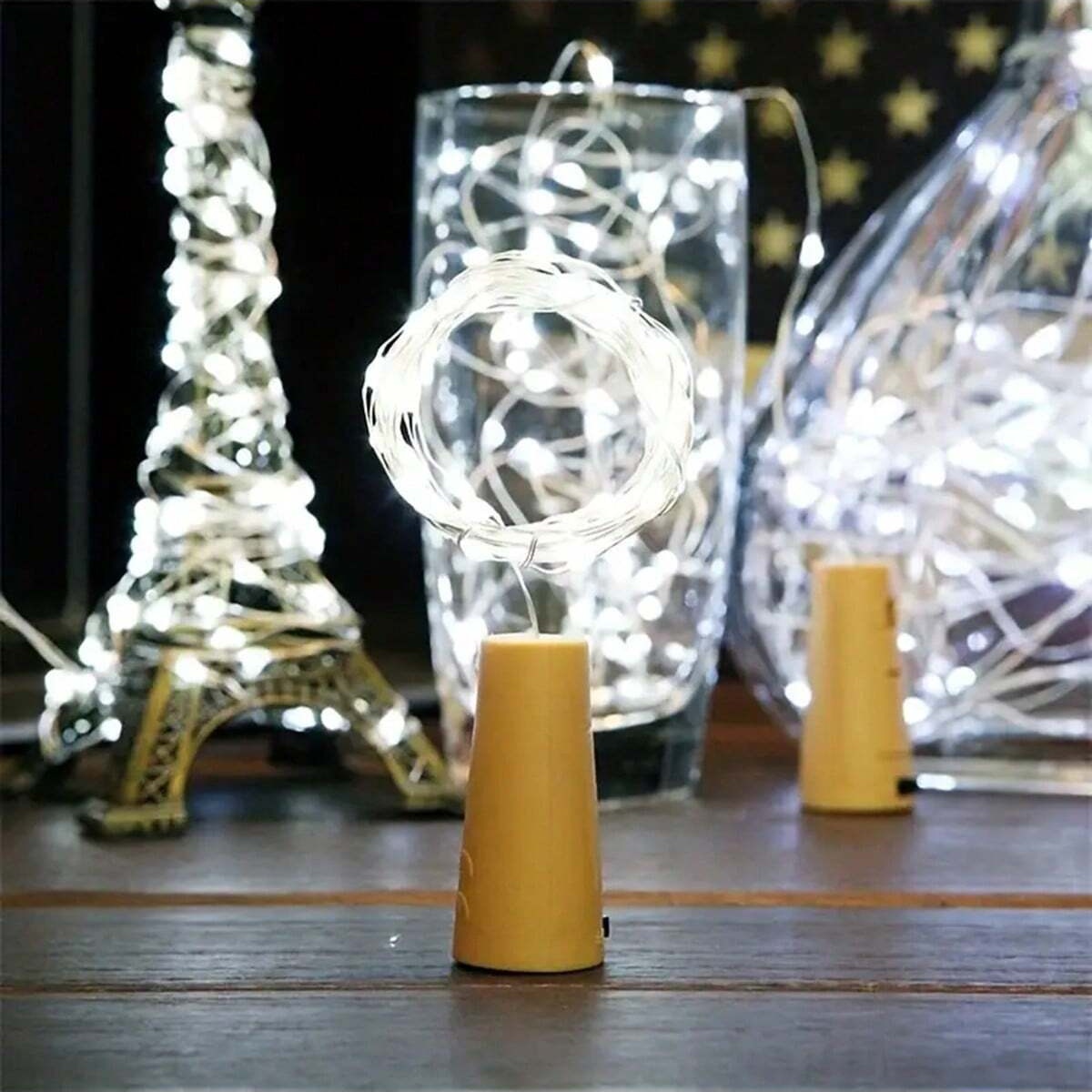 10/12 Pack Bottle Lights with  - Decor Lighting Cork review and price