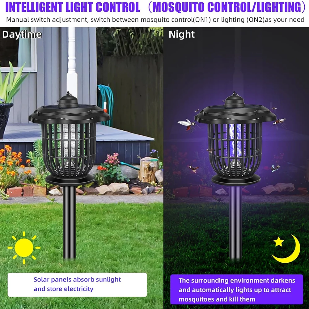 2-in-1 1200mAh LED Solar Light - Lighting Bug Decor review and price