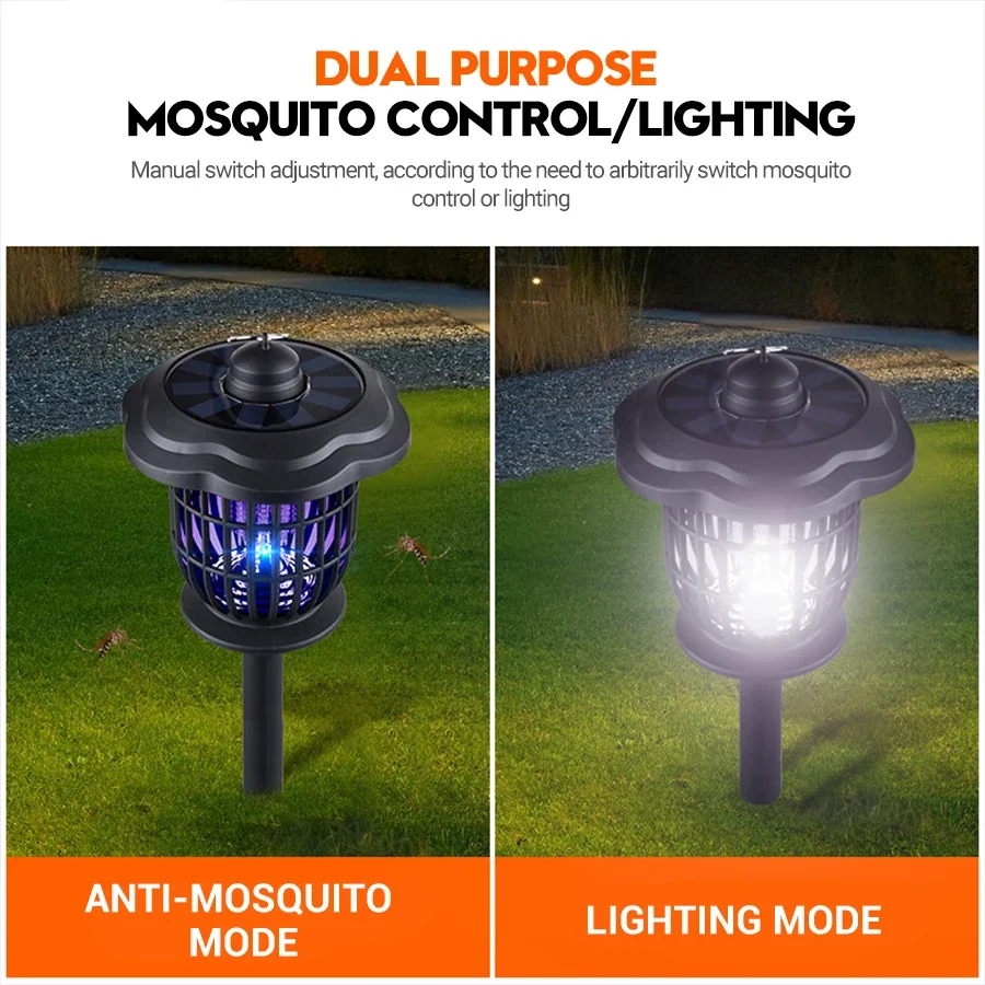 2-in-1 1200mAh LED Solar Light - Lighting Bug Decor review and price