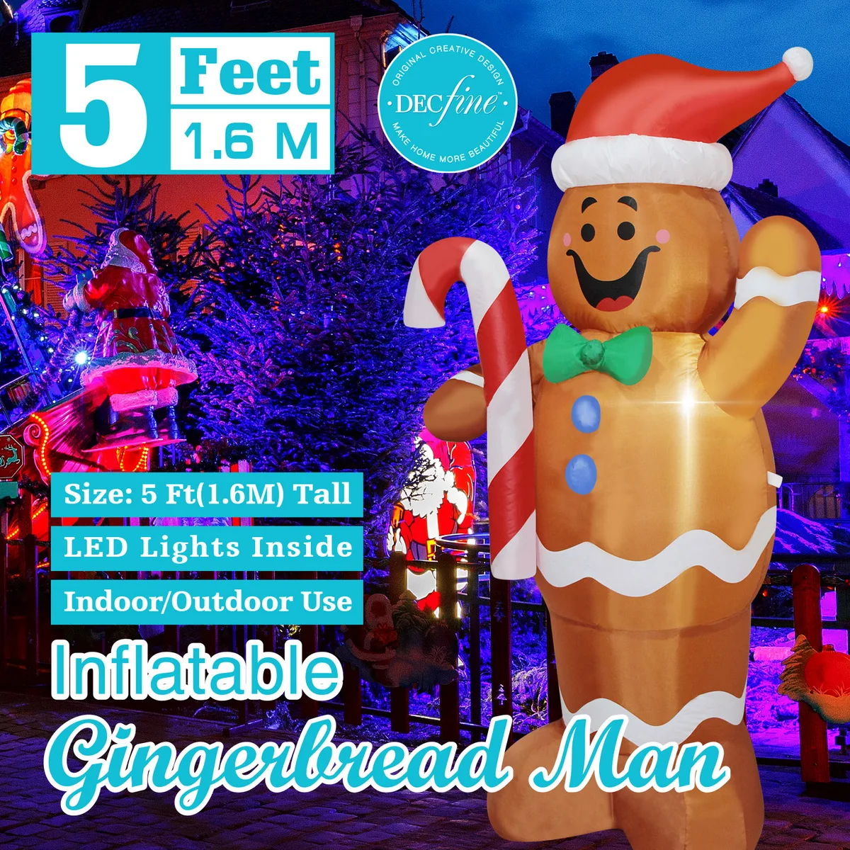 Christmas Inflatable Decoratio - Lighting Christmas Decor review and price