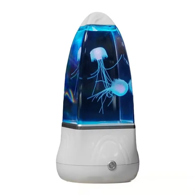 LED Jellyfish Lava Lamp Color  - Lava Lamp Desktop review and price