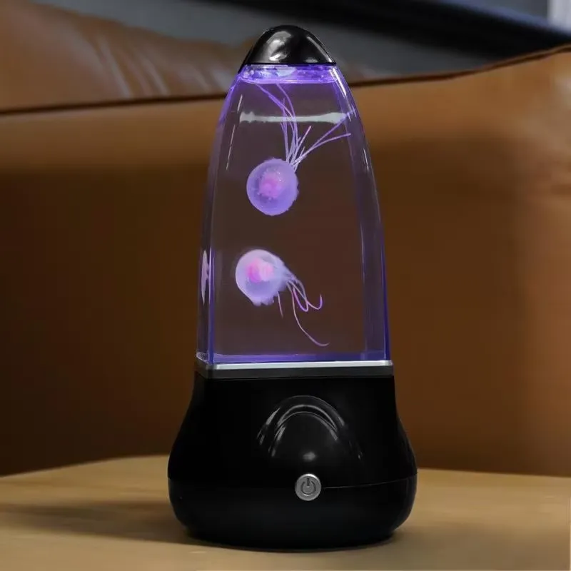 LED Jellyfish Lava Lamp Color  - Lava Lamp Desktop review and price