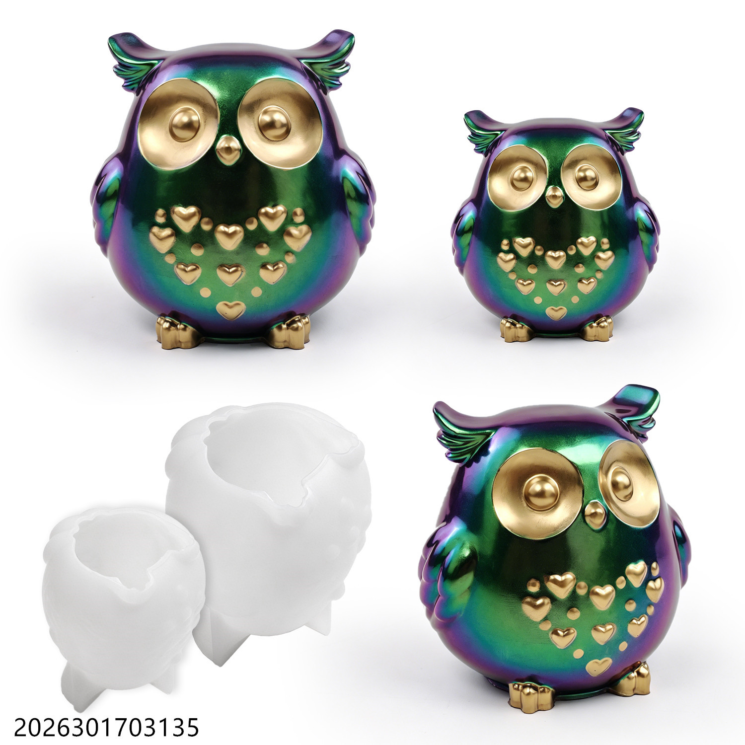 Owl Silicone Mold 3D Bird Shap - Candle Holder Set review and price