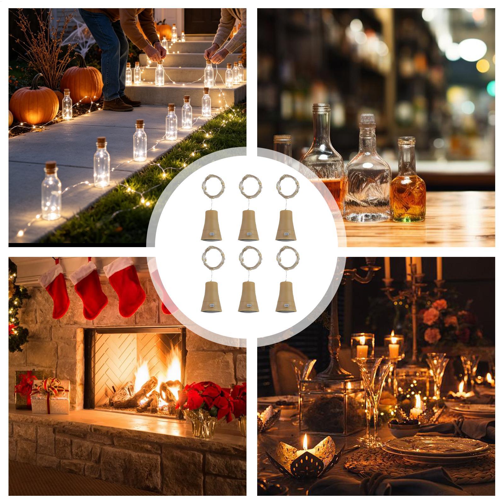 Wine Bottle Lights With Cork 6 - Decor Lighting Cork review and price