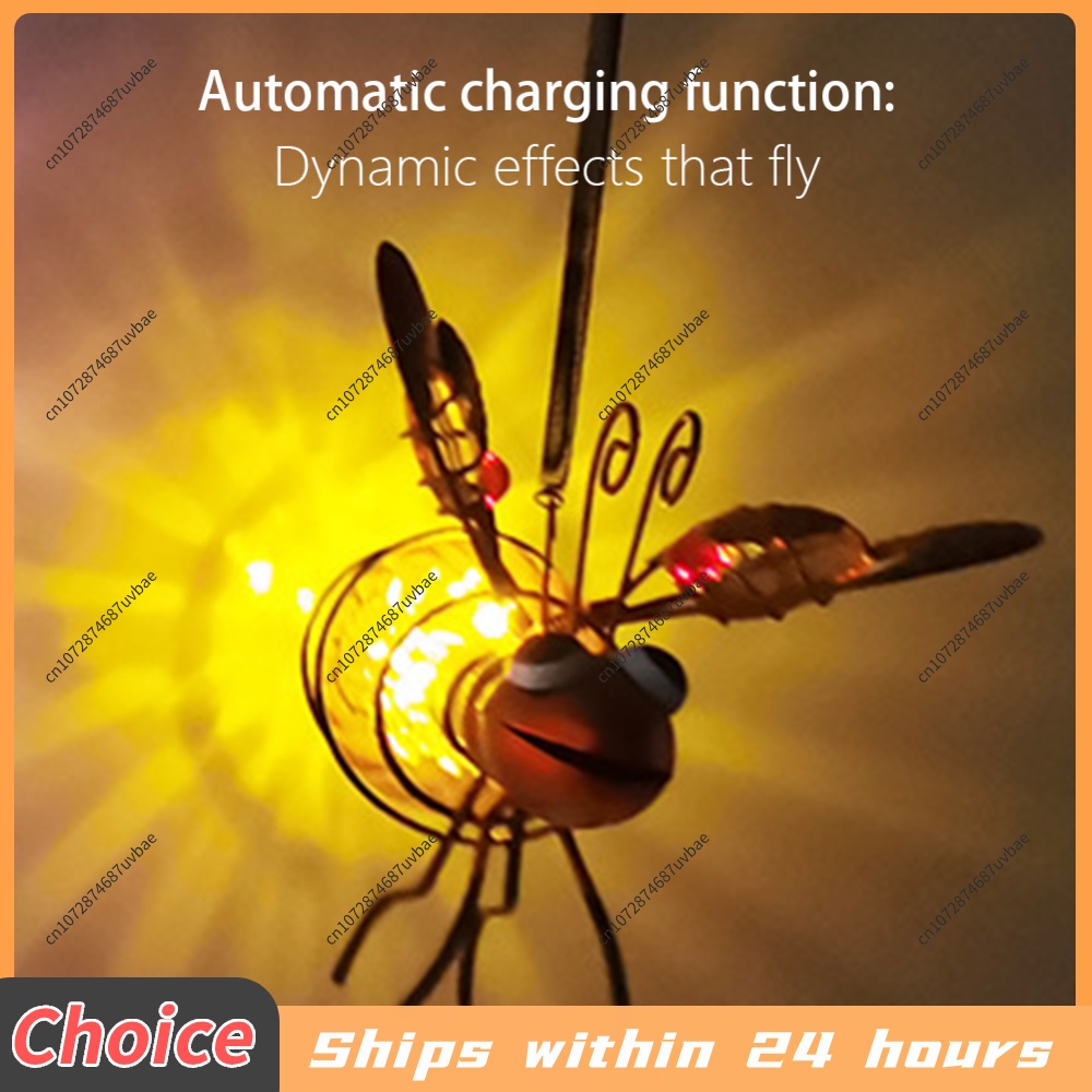 Solar Powered Insect Lamp Hang - Lighting Bug Decor review and price