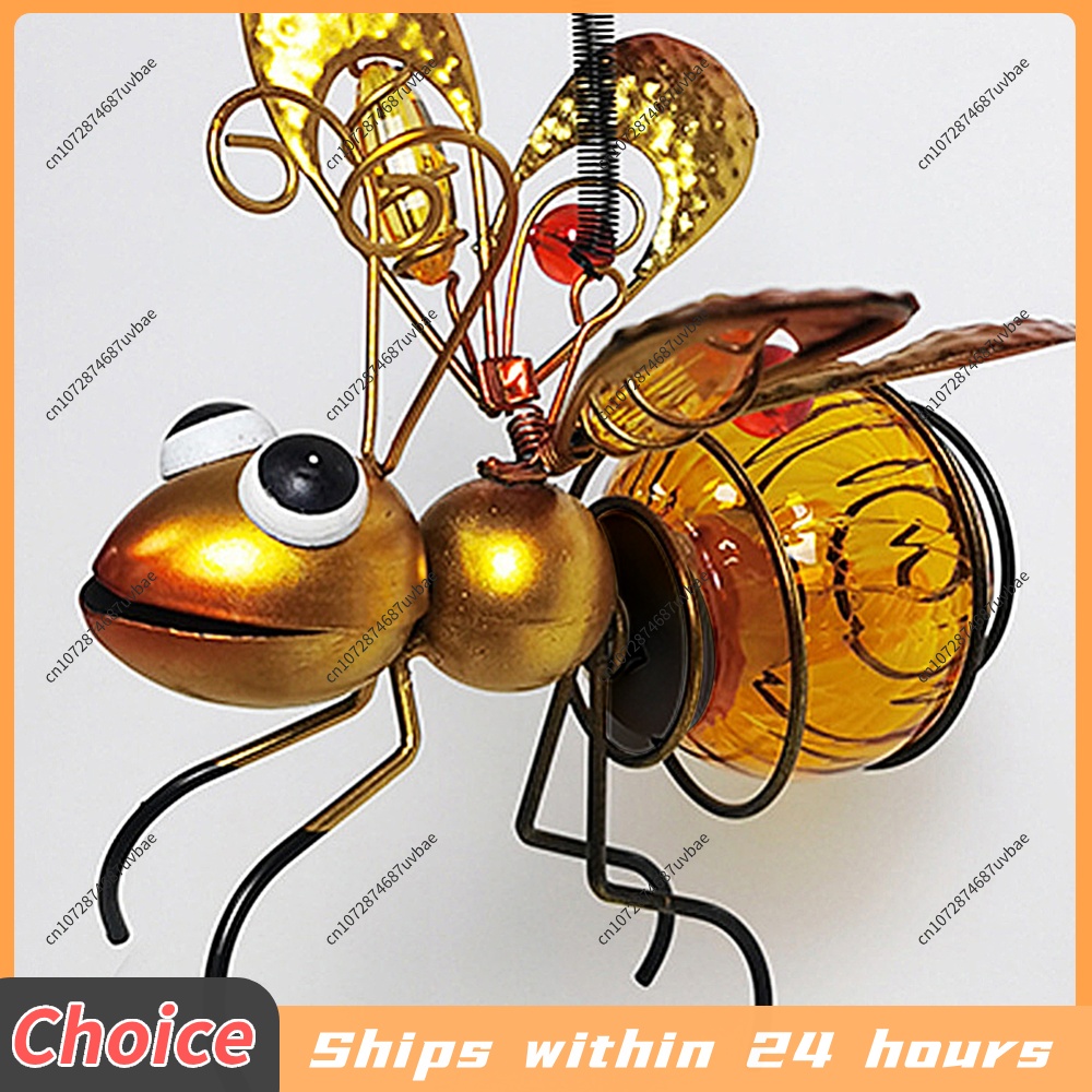 Solar Powered Insect Lamp Hang - Lighting Bug Decor review and price
